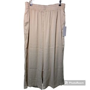 NWT Joie Wide Leg Pull On Pants Size L